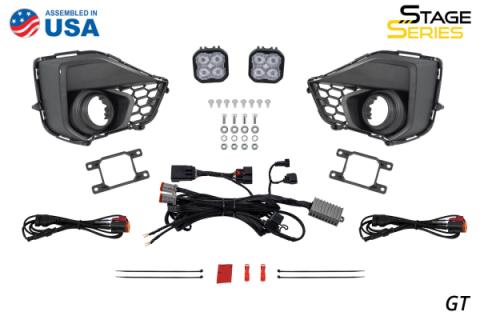 SS3 Add-On Fog Lamp Kit for 2024 Ford Mustang GT White Sport Diode Dynamics