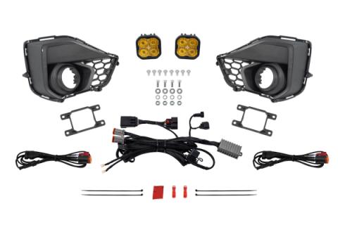 SS3 Add-On Fog Lamp Kit for 2024 Ford Mustang GT Yellow Sport Diode Dynamics
