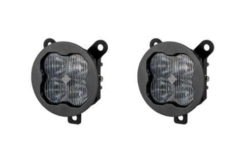 SS3 SAE/DOT Type Y Fog Light Kit Cool White (6000K) Max (38.5 watts) White SAE Fog Diode Dynamics