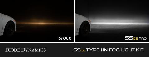 SSC2 LED Fog Light Kit for 2008-2010 Honda Odyssey, Cool White (6000K) Sport White SAE Fog Diode Dynamics