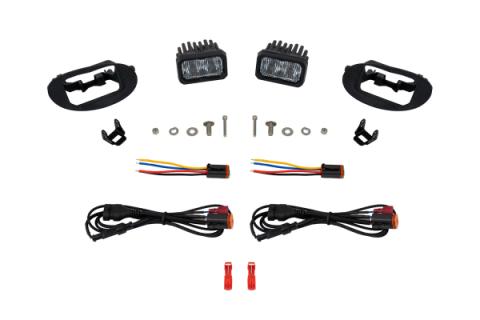 SSC2 LED Fog Light Kit for 2008-2010 Honda Odyssey, Cool White (6000K) Pro White SAE Fog