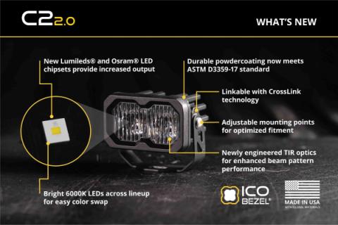 C2 2.0 Sport Yellow Driving Standard ABL Diode Dynamics