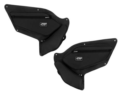 Front Door Bags with Knee Pad for 20-24 Polaris RZR PRO XP PRO R Turbo R Pair PRP Seats