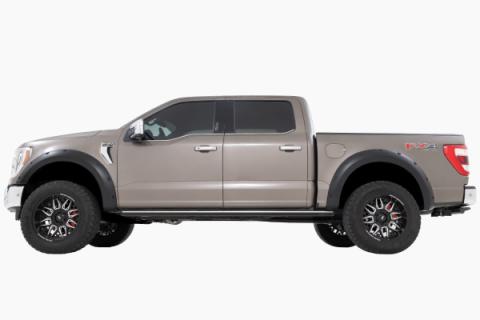 Traditional Pocket Fender Flares Gloss Black Ford F-150 2WD/4WD (21-23) Rough Country