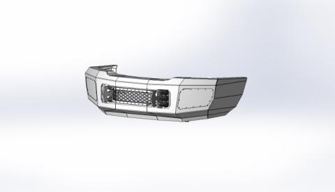 03-07 Silverado 2500/3500 Front Bumper Flog Industries