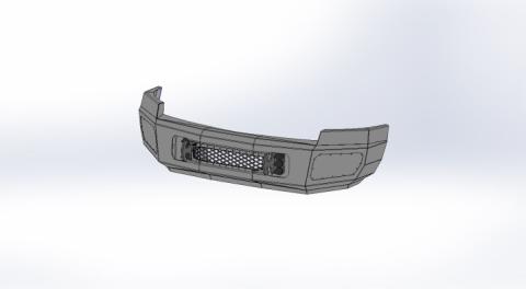08-10 Silverado 2500/3500 Front Bumper Flog Industries