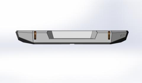 Jeep JK Rear Bumper 07-18 Wrangler JK Raw Flog Industries