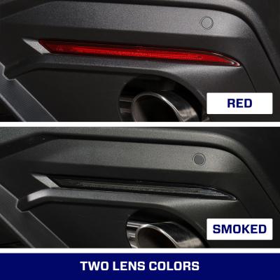 2024 Mustang LED Rear Reflector Smoked Pair Form Lighting