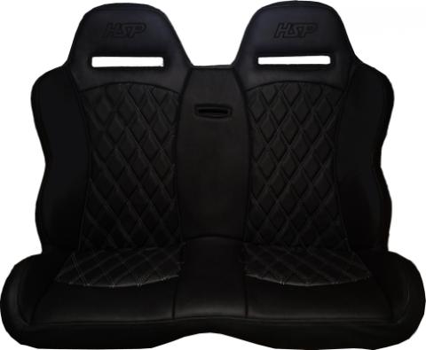 Polaris RZR Bench Seat For 15-Up RZR Direct Bolt in Black/Black HAVOC Series HSP Seats