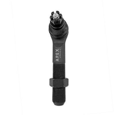 Apex Chassis Heavy Duty Tie Rod &amp; Drag Link Assembly in Black Anodized Aluminum Fits:  07-18 Jeep Wrangler JK JKU Rubicon Sahara Sport. Note this FLIP kit fits vehicles with a lift exceeding 3.5 inches. This kit requires drilling the knuckle.