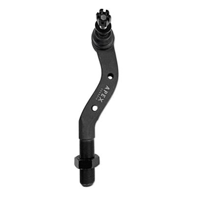 Apex Chassis Heavy Duty Tie Rod &amp; Drag Link Assembly in Black Anodized Aluminum Fits:  07-18 Jeep Wrangler JK JKU Rubicon Sahara Sport. Note this FLIP kit fits vehicles with a lift exceeding 3.5 inches. This kit requires drilling the knuckle.