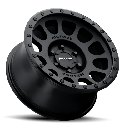 Aluminum Wheels 16x8 NV MR305 Bolt Pattern 6 On 139.7 Offset 0 Lip Size 1.57 Double Black BK Method