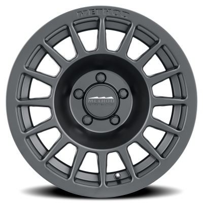 Aluminum Wheels 17x8.5 Bead Grip MR707 Bolt Pattern 5 On 114.3 Offset 38 Lip Size 0 Matte Black MB Method