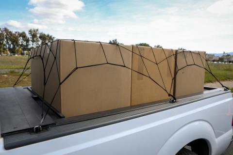 Bungee Pickup Truck Cargo Net Long Bed Bullring