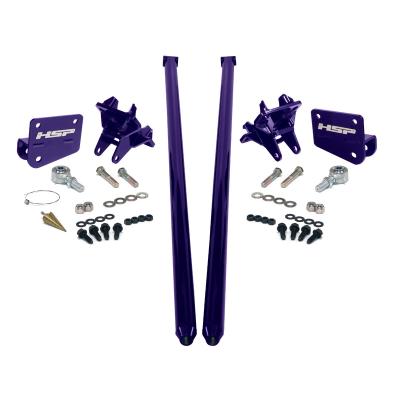HSP Traction Bars For 2017.5-2022 Ford Powerstroke 6.7 Liter F350 SRW Crew Cab Long Bed-Illusion Purple