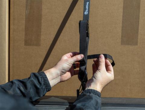 1 Inch x 8 Foot Cam-Lock Tie Down with Soft-Tie (2 Pack) PRP Seats