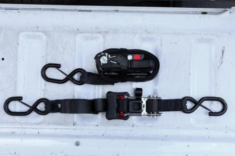 1.25 Inch x 12 Foot Sliding Ratchet Tie Down (2 Pack) PRP Seats