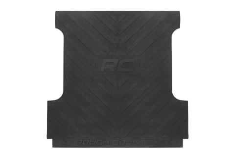 GM Bed Mat w/RC Logos 19-Up Silverado/Sierra 1500 5ft 8in Bed Rough Country