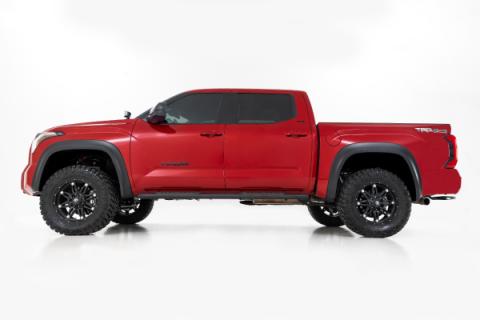 Sport Style Fender Flares Flat Black Toyota Tundra 2WD/4WD (22-23) Rough Country