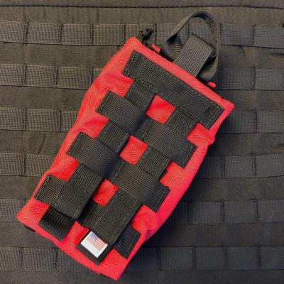 IFAK Kit Pouch MOLLE Back 1000d Cordura Nylon PALS Compatible Black Bartact