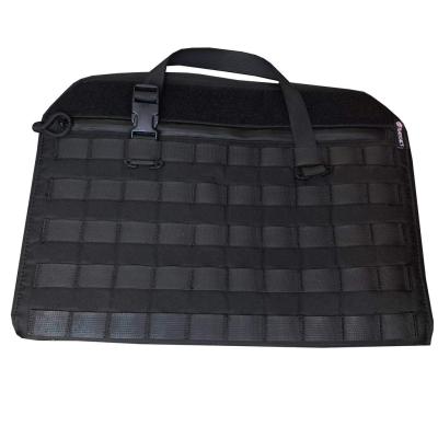 Molle Modular Seat Back Molle Panel Pouch System W/ 2 Zippered Pockets Bartact