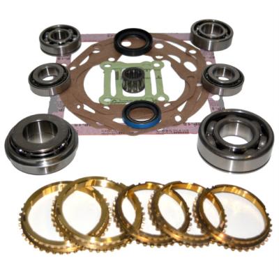 R5M21/KM132/KM145 Transmission Bearing/Seal Kit w/Synchro Rings 90-96 Mitsubishi Mighty Max/87-89 Raider/87-93 Ram 50 5-Speed Manual Trans USA Standard Gear