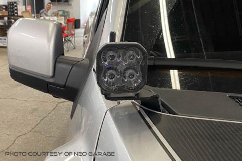 Stage Series 2in LED Ditch Light Kit for 2017-2020 Ford Raptor, Pro Yellow Combo Diode Dynamics