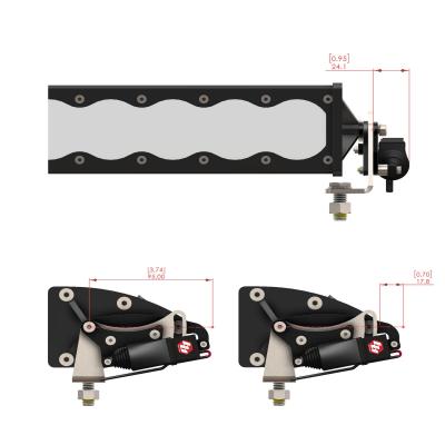 Reflex Light Actuator Kit OnX6+ Single 10 Inch Light Bar Baja Designs