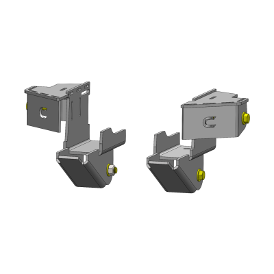 Jeep Wrangler Rear Long Arm Frame Brackets 2018+ JL Clayton Off Road