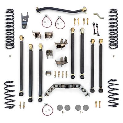 Jeep Wrangler 4.0 Inch Pro Series 3 Link Long Arm Lift Kit 2004-2006 LJ Clayton Off Road