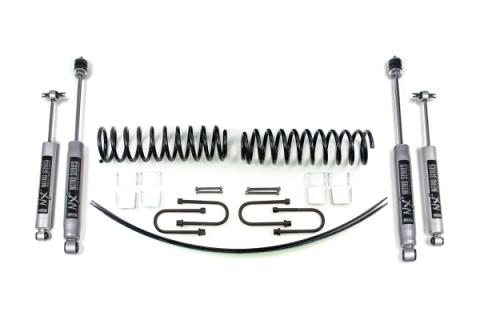 2 Inch Lift Kit Jeep Cherokee XJ 84-01 Chrysler 8.25 Rear Axle Fox 2.0 Performance Shocks