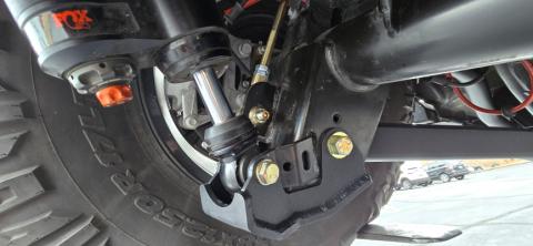 Jeep Wrangler Rear Bolt On Shock Bracket Control Arm Skids 2018+ JL Clayton Off Road