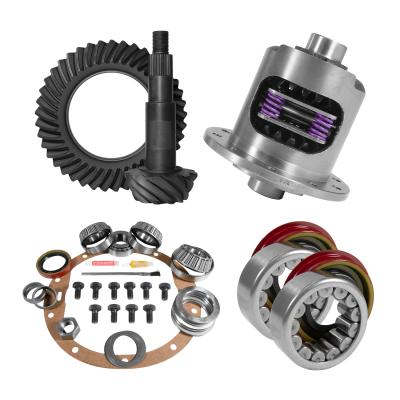 8.5 inch GM 3.42 Rear Ring and Pinion Install Kit 30 Spline Positraction Axle Bearings and Seals Yukon Gear &amp; Axle