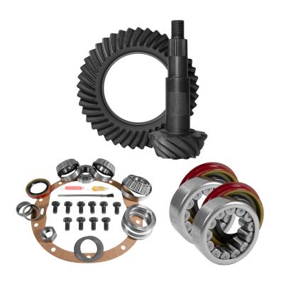 8.5 inch GM 4.56 Rear Ring and Pinion Install Kit Axle Bearings 1.78 inch Case Journal Yukon Gear &amp; Axle