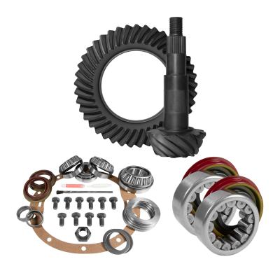 8.6 inch GM 4.88 Rear Ring and Pinion Install Kit Axle Bearings and Seal Yukon Gear &amp; Axle