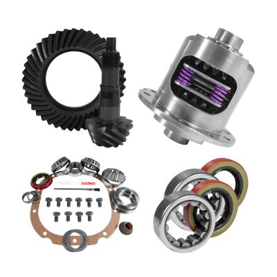 8.8 inch Ford 3.31 Rear Ring and Pinion Install Kit 31 Spline Positraction 2.53 inch Axle Bearings Yukon Gear &amp; Axle