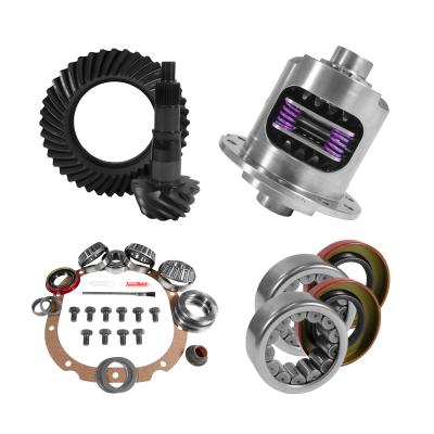 8.8 inch Ford 4.56 Rear Ring and Pinion Install Kit 31 Spline Positraction 2.99 inch Axle Bearings Yukon Gear &amp; Axle