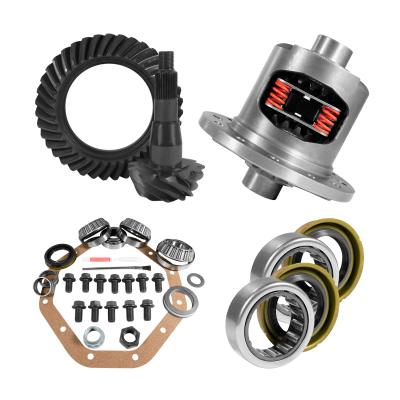 ZF 9.25 inch CHY 3.91 Rear Ring and Pinion Install Kit Positraction Axle Bearings and Seals Yukon Gear &amp; Axle