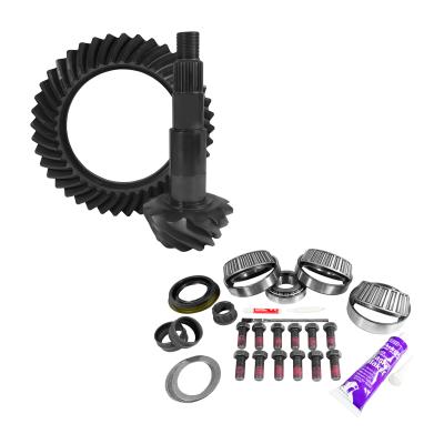 11.5 inch AAM 3.73 Rear Ring and Pinion Install Kit 4.375 inch OD Pinion Bearing Yukon Gear &amp; Axle