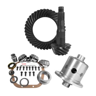 10.5 inch Ford 3.73 Rear Ring and Pinion Install Kit 35 Spline Positraction Yukon Gear &amp; Axle