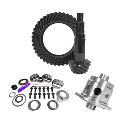 11.25 inch Dana 80 3.54 Rear Ring and Pinion Install Kit 35 Spline Positraction 4.125 inch BRG Yukon Gear &amp; Axle