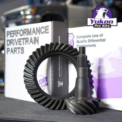 11.25 inch Dana 80 3.73 Rear Ring and Pinion Install Kit 35 Spline Positraction 4.375 inch BRG Yukon Gear &amp; Axle