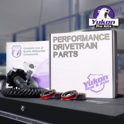 8.25 inch CHY 3.55 Rear Ring and Pinion Install Kit 1.618 inch ID Axle Bearings and Seals Yukon Gear &amp; Axle