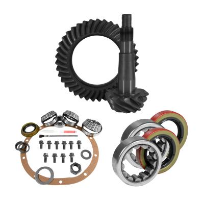 8.25 inch CHY 3.55 Rear Ring and Pinion Install Kit 1.618 inch ID Axle Bearings and Seals Yukon Gear &amp; Axle
