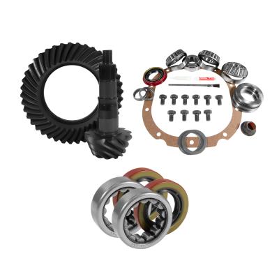 8.8 inch Ford 3.27 Rear Ring and Pinion Install Kit 2.25 inch OD Axle Bearings and Seals Yukon Gear &amp; Axle