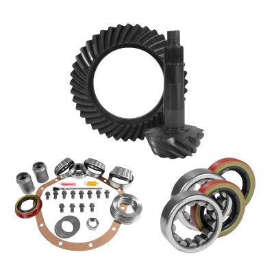 8.875 inch GM 12T 3.42 Rear Ring and Pinion Install Kit Axle Bearings and Seals Yukon Gear &amp; Axle