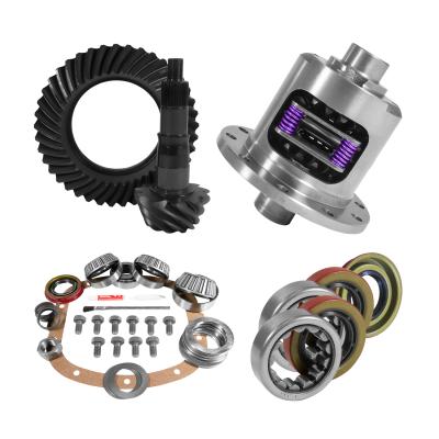 7.5/7.625 GM 4.11 Rear Ring and Pinion Install Kit 28 Spline Positraction Axle Bearings Yukon Gear &amp; Axle