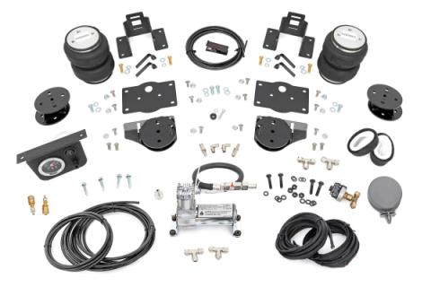 Air Spring Kit w/compressor 4 Inch Lift Kit Ram 1500 4WD (2019-2026) Rough Country