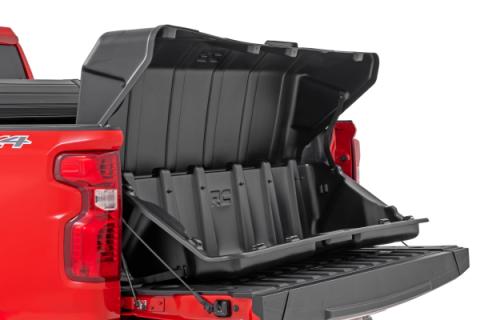 Truck Bed Cargo Storage Box Lid &amp; Box Easy Access Full Size 56 Inch Rough Country