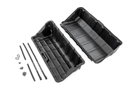 Truck Bed Cargo Storage Box Lid &amp; Box Easy Access Full Size 56 Inch Rough Country
